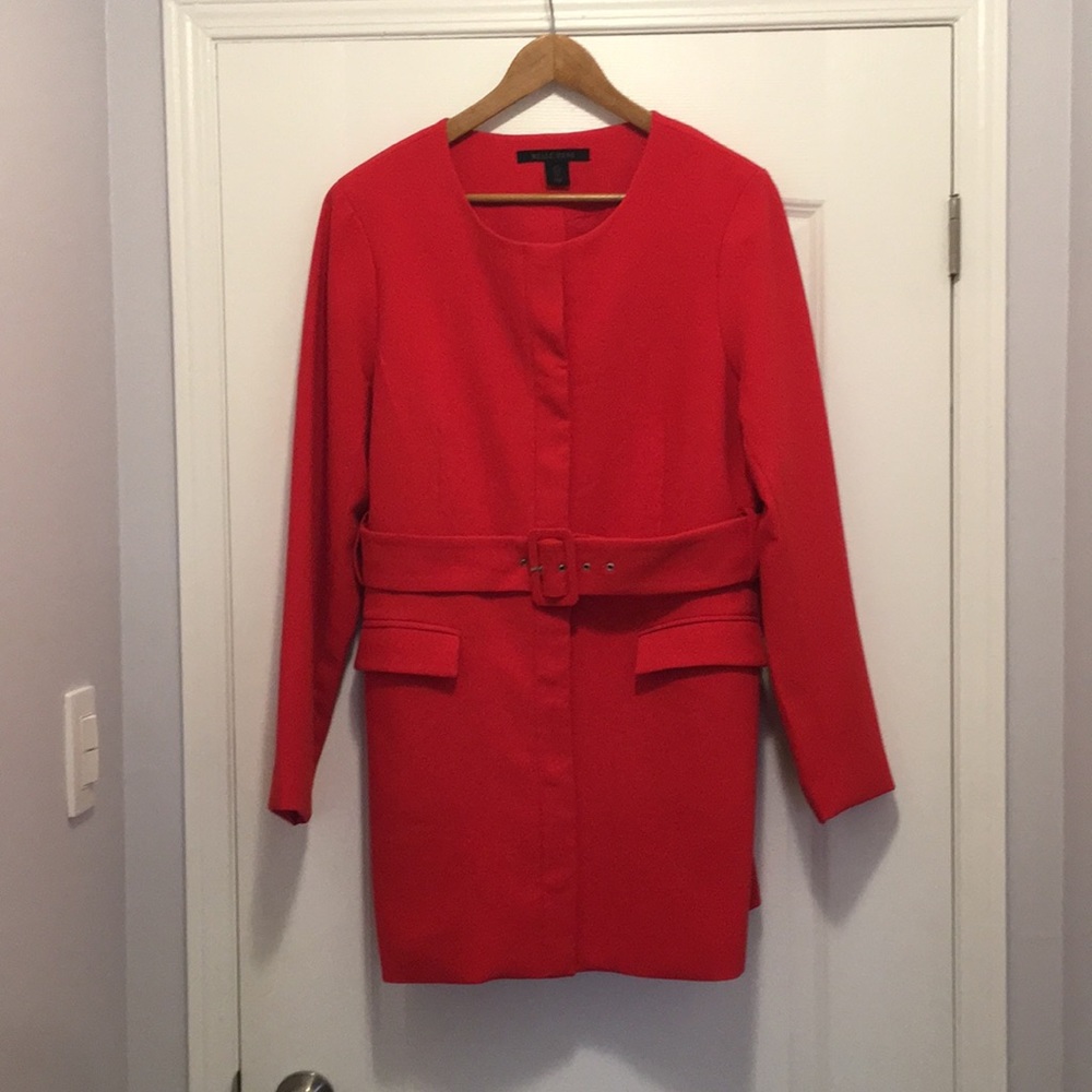 Red dress jacket
